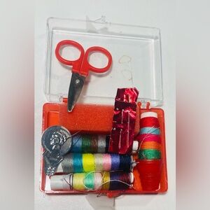 5 for $10: Fun Vintage Colorful Sewing Kit with Scissors